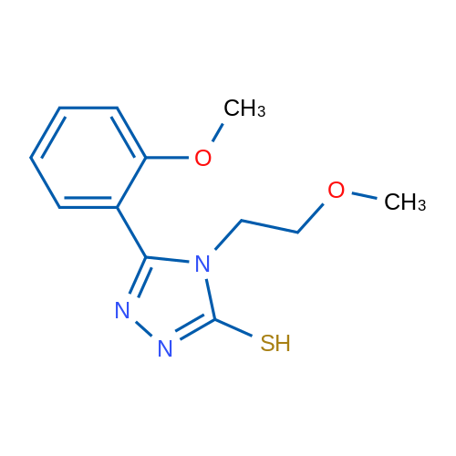 4-(2-Methoxyethyl)-5-(2-methoxyphenyl)-4H-1,2,4-triazole-3-thiol 1g