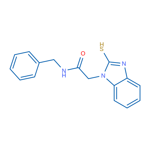 N-Benzyl-2-(2-mercapto-1H-benzo[d]imidazol-1-yl)acetamide 1g