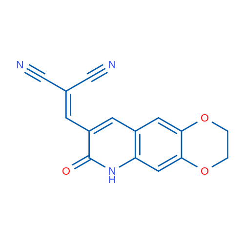 2-((7-Oxo-2,3,6,7-tetrahydro-[1,4]dioxino[2,3-g]quinolin-8-yl)methylene)malononitrile 1g