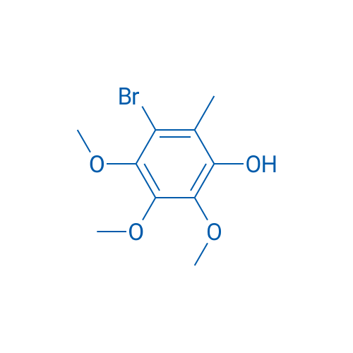 3-Bromo-4,5,6-trimethoxy-2-methylphenol 1g