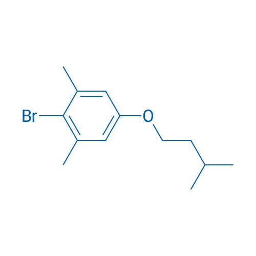 2-Bromo-5-(isopentyloxy)-1,3-dimethylbenzene 1g
