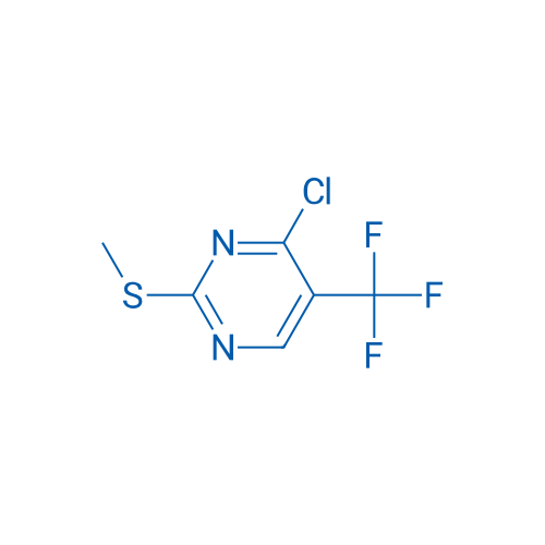 4-Chloro-2-(methylthio)-5-(trifluoromethyl)pyrimidine 1g