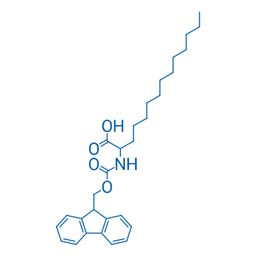 2-((((9H-Fluoren-9-yl)methoxy)carbonyl)amino)tetradecanoic acid 250mg