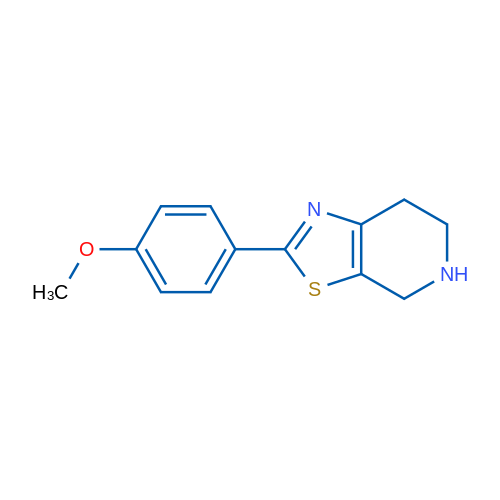 2-(4-Methoxyphenyl)-4,5,6,7-tetrahydrothiazolo[5,4-c]pyridine 1g