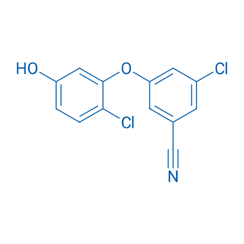3-Chloro-5-(2-chloro-5-hydroxyphenoxy)benzonitrile 1g