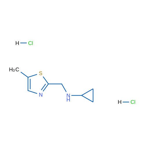N-((5-Methylthiazol-2-yl)methyl)cyclopropanamine dihydrochloride 1g