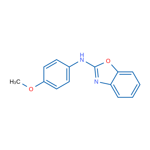N-(4-methoxyphenyl)benzo[d]oxazol-2-amine 1g