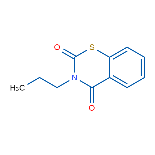 3-Propyl-3,4-dihydro-2H-1,3-benzothiazine-2,4-dione 1g