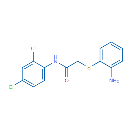 2-[(2-Aminophenyl)sulfanyl]-N-(2,4-dichlorophenyl)acetamide 1g