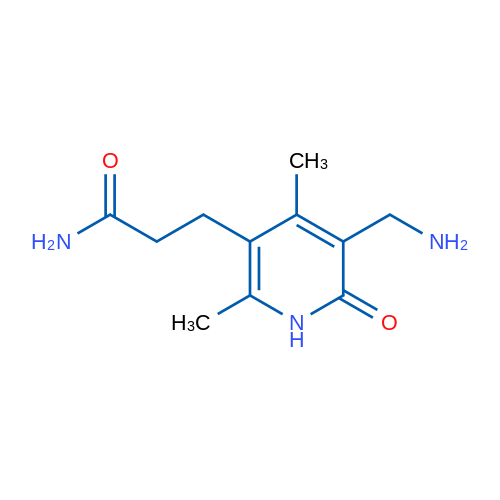 3-[5-(Aminomethyl)-2,4-dimethyl-6-oxo-1,6-dihydropyridin-3-yl]propanamide 1g