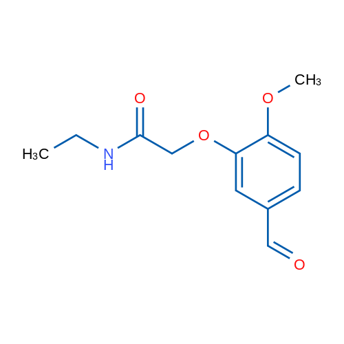 N-Ethyl-2-(5-formyl-2-methoxyphenoxy)acetamide 1g