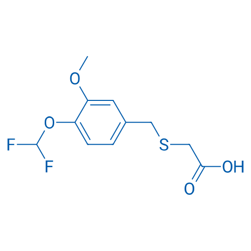 2-({[4-(difluoromethoxy)-3-methoxyphenyl]methyl}sulfanyl)acetic acid 1g