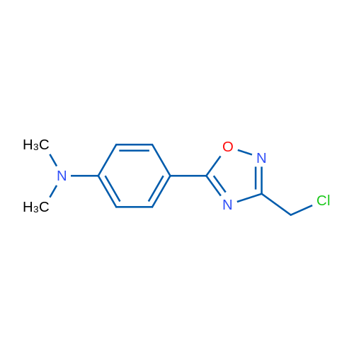 4-[3-(Chloromethyl)-1,2,4-oxadiazol-5-yl]-N,N-dimethylaniline 5g