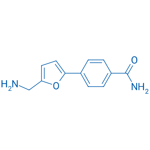 4-[5-(Aminomethyl)furan-2-yl]benzamide 1g