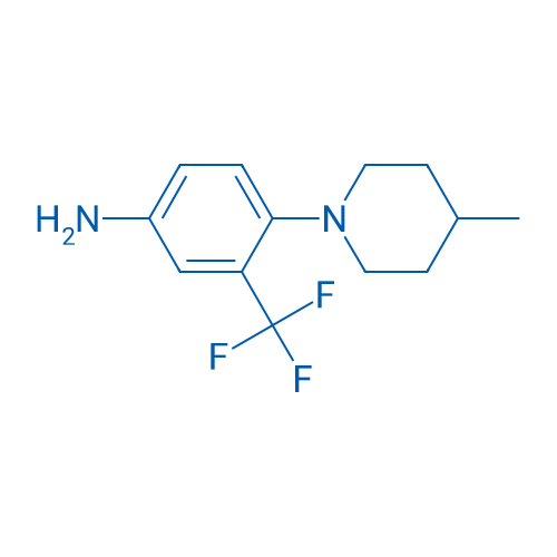 4-(4-Methylpiperidin-1-yl)-3-(trifluoromethyl)aniline 1g