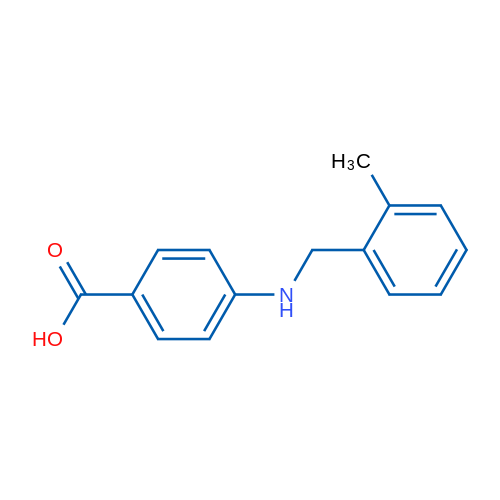 4-{[(2-methylphenyl)methyl]amino}benzoic acid 5g