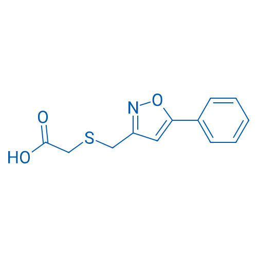 2-{[(5-phenyl-1,2-oxazol-3-yl)methyl]sulfanyl}acetic acid 5g