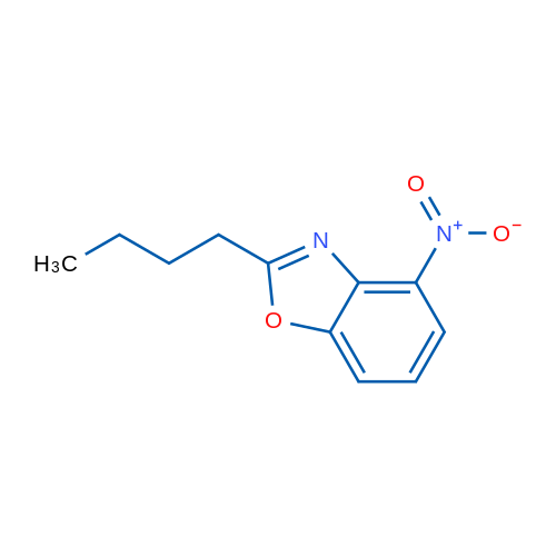 2-Butyl-4-nitro-1,3-benzoxazole 1g