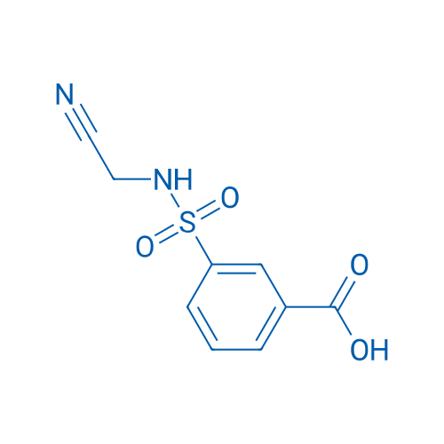 3-[(Cyanomethyl)sulfamoyl]benzoic acid 1g