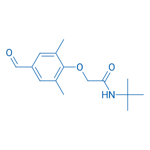 N-tert-Butyl-2-(4-formyl-2,6-dimethylphenoxy)acetamide 1g