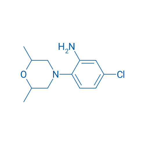 5-Chloro-2-(2,6-dimethylmorpholin-4-yl)aniline 1g