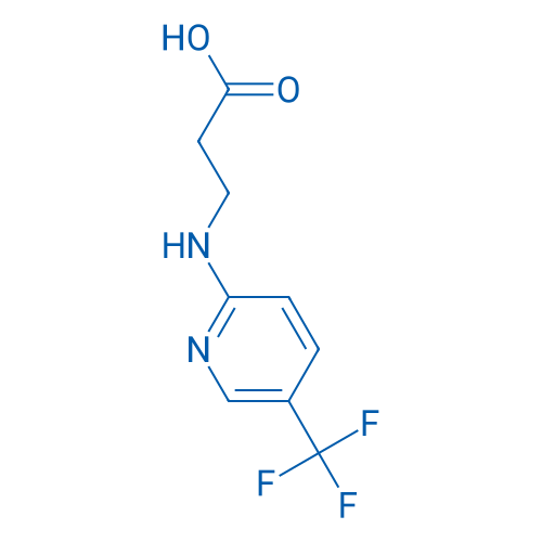 3-{[5-(trifluoromethyl)pyridin-2-yl]amino}propanoic acid 5g