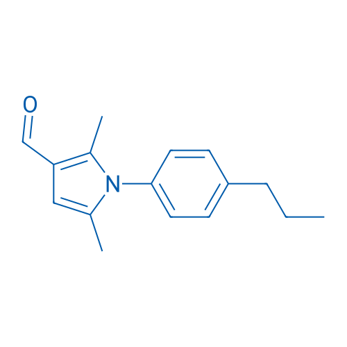 2,5-Dimethyl-1-(4-propylphenyl)-1H-pyrrole-3-carbaldehyde 1g