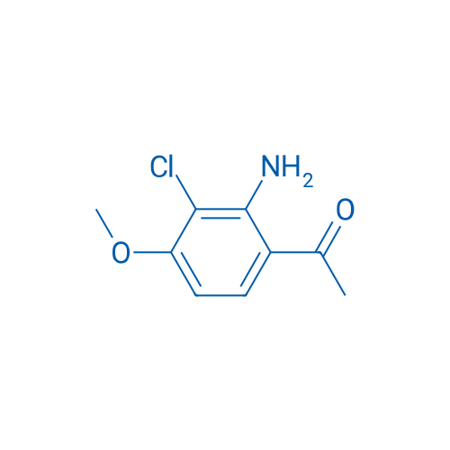 1-(2-Amino-3-chloro-4-methoxyphenyl)ethanone 250mg