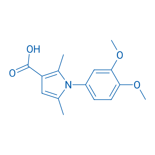 1-(3,4-Dimethoxyphenyl)-2,5-dimethyl-1H-pyrrole-3-carboxylic acid 5g