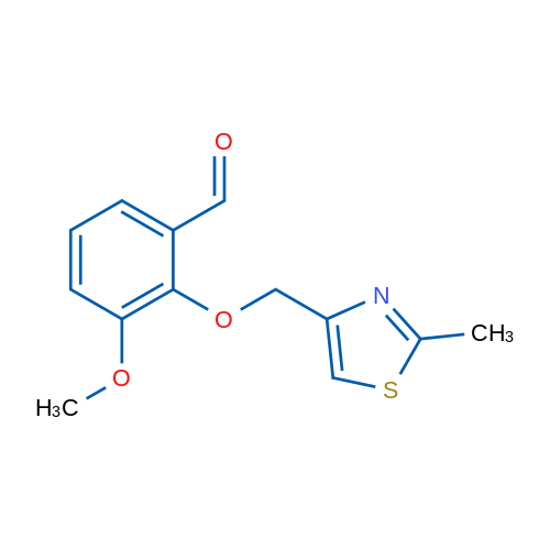 3-Methoxy-2-[(2-methyl-1,3-thiazol-4-yl)methoxy]benzaldehyde 1g