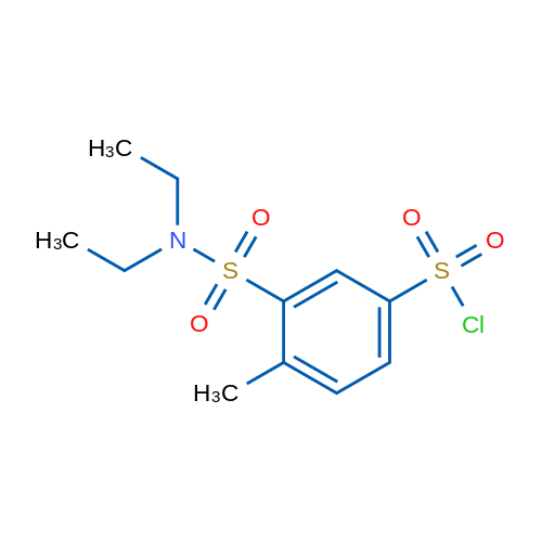 3-(Diethylsulfamoyl)-4-methylbenzene-1-sulfonyl chloride 5g