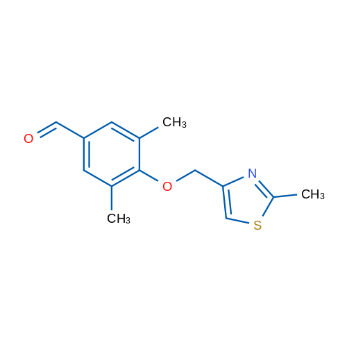 3,5-Dimethyl-4-[(2-methyl-1,3-thiazol-4-yl)methoxy]benzaldehyde 5g