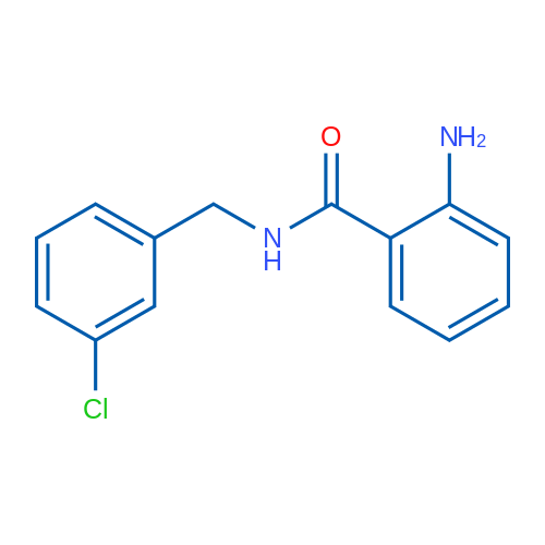 2-Amino-N-[(3-chlorophenyl)methyl]benzamide 1g