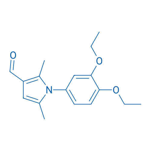 1-(3,4-Diethoxyphenyl)-2,5-dimethyl-1H-pyrrole-3-carbaldehyde 1g