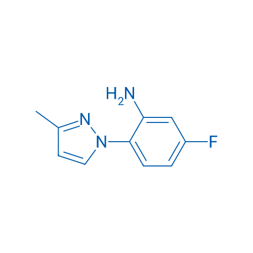 5-Fluoro-2-(3-methyl-1H-pyrazol-1-yl)aniline 1g