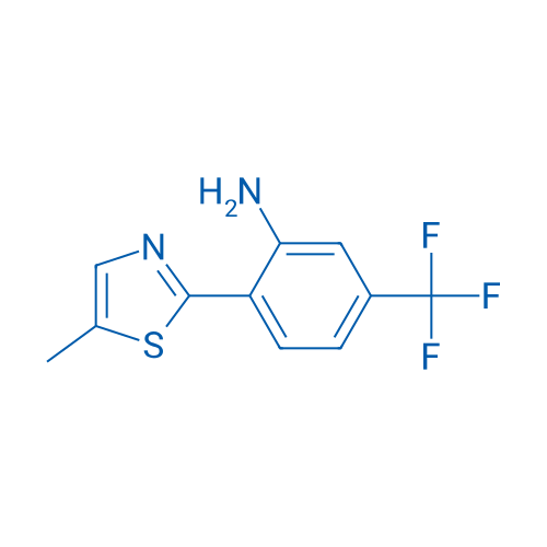 2-(5-Methylthiazol-2-yl)-5-(trifluoromethyl)aniline 1g