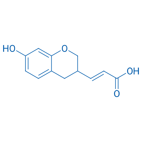 3-(7-Hydroxy-3,4-dihydro-2H-1-benzopyran-3-yl)prop-2-enoic acid 1g