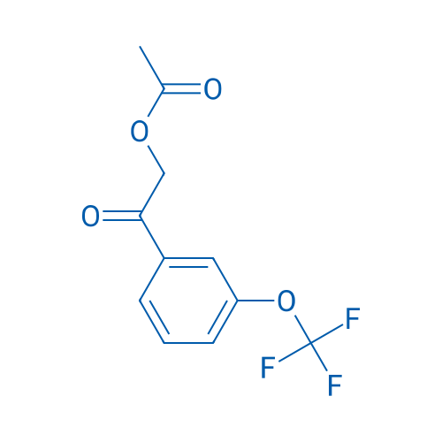 2-Oxo-2-(3-(trifluoromethoxy)phenyl)ethyl acetate 250mg