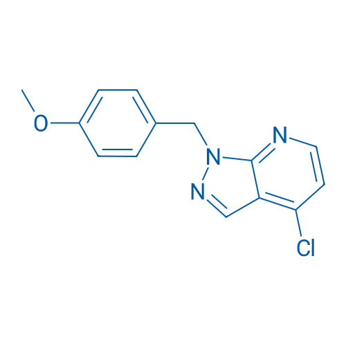 4-Chloro-1-(4-methoxybenzyl)-1H-pyrazolo[3,4-b]pyridine 250mg