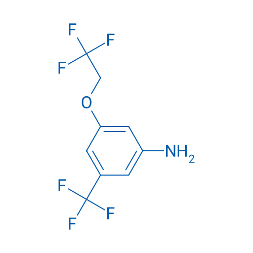 3-(2,2,2-Trifluoroethoxy)-5-(trifluoromethyl)aniline 1g