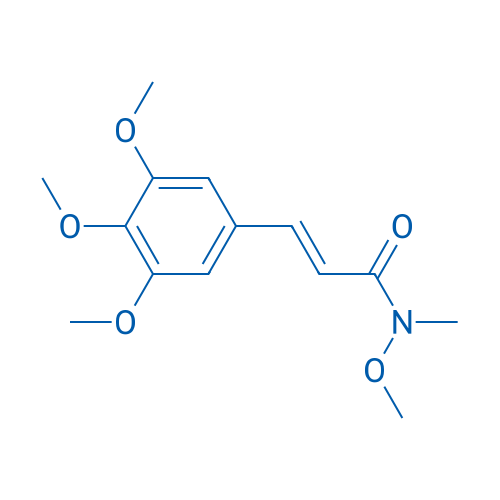 (E)-N-Methoxy-N-methyl-3-(3,4,5-trimethoxyphenyl)acrylamide 10g