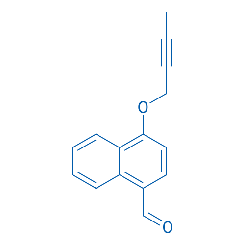 4-(But-2-yn-1-yloxy)-1-naphthaldehyde 250mg