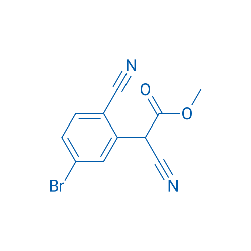 Methyl 2-(5-bromo-2-cyanophenyl)-2-cyanoacetate 1g
