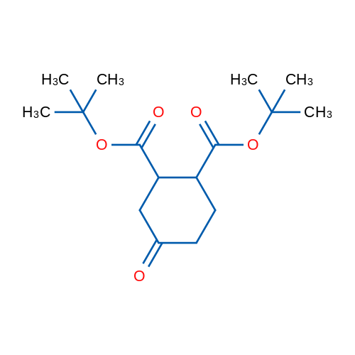 Di-tert-butyl 4-oxocyclohexane-1,2-dicarboxylate 250mg