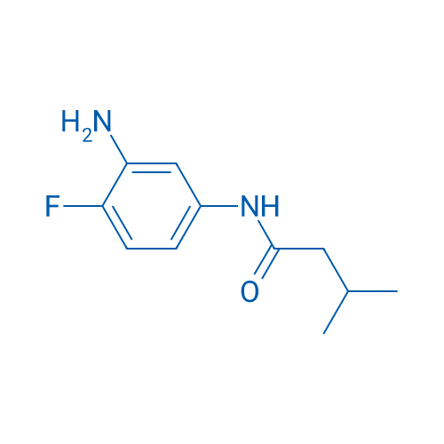 N-(3-Amino-4-fluorophenyl)-3-methylbutanamide 5g