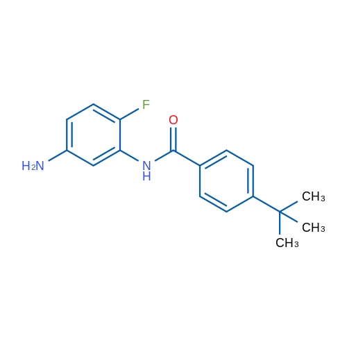 N-(5-Amino-2-fluorophenyl)-4-(tert-butyl)benzamide 1g