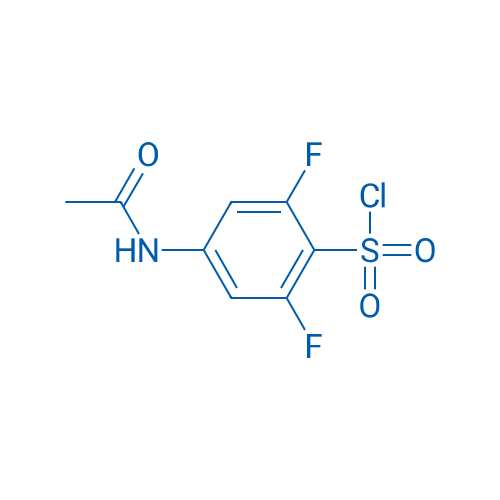 4-Acetamido-2,6-difluorobenzene-1-sulfonyl chloride 1g