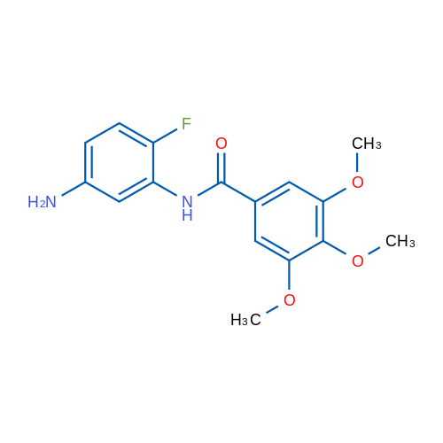 N-(5-Amino-2-fluorophenyl)-3,4,5-trimethoxybenzamide 1g