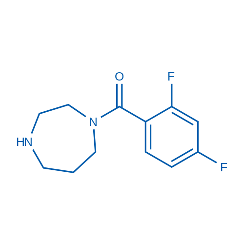 (1,4-Diazepan-1-yl)(2,4-difluorophenyl)methanone 50mg