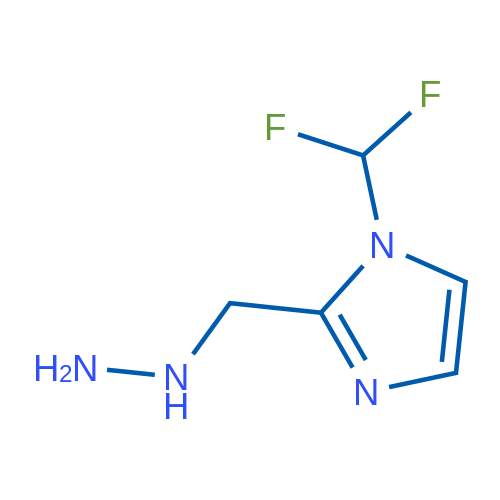 1-(Difluoromethyl)-2-(hydrazinylmethyl)-1H-imidazole 1g